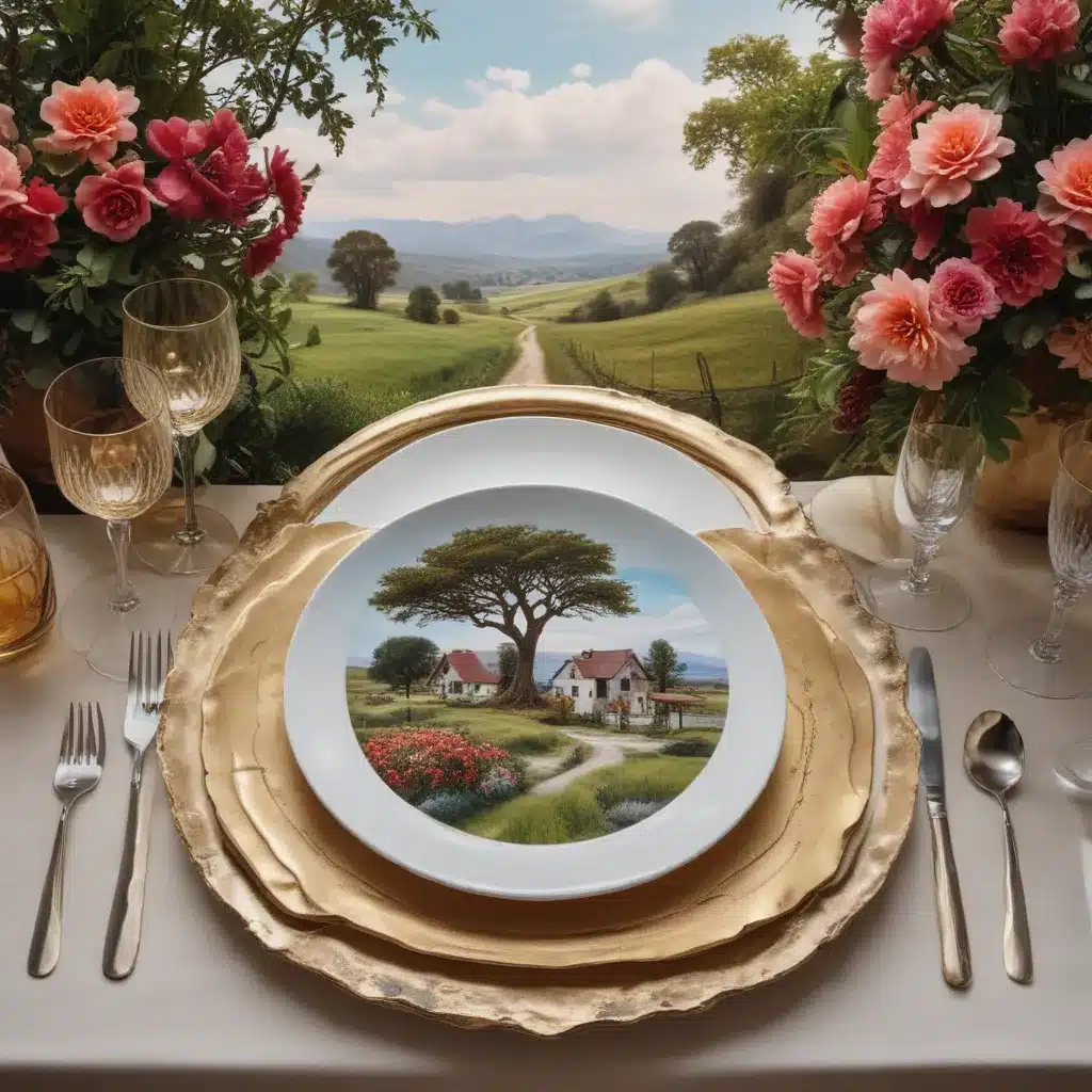 Captivating the Senses: Scenic Backdrops and the Art of Plated Perfection