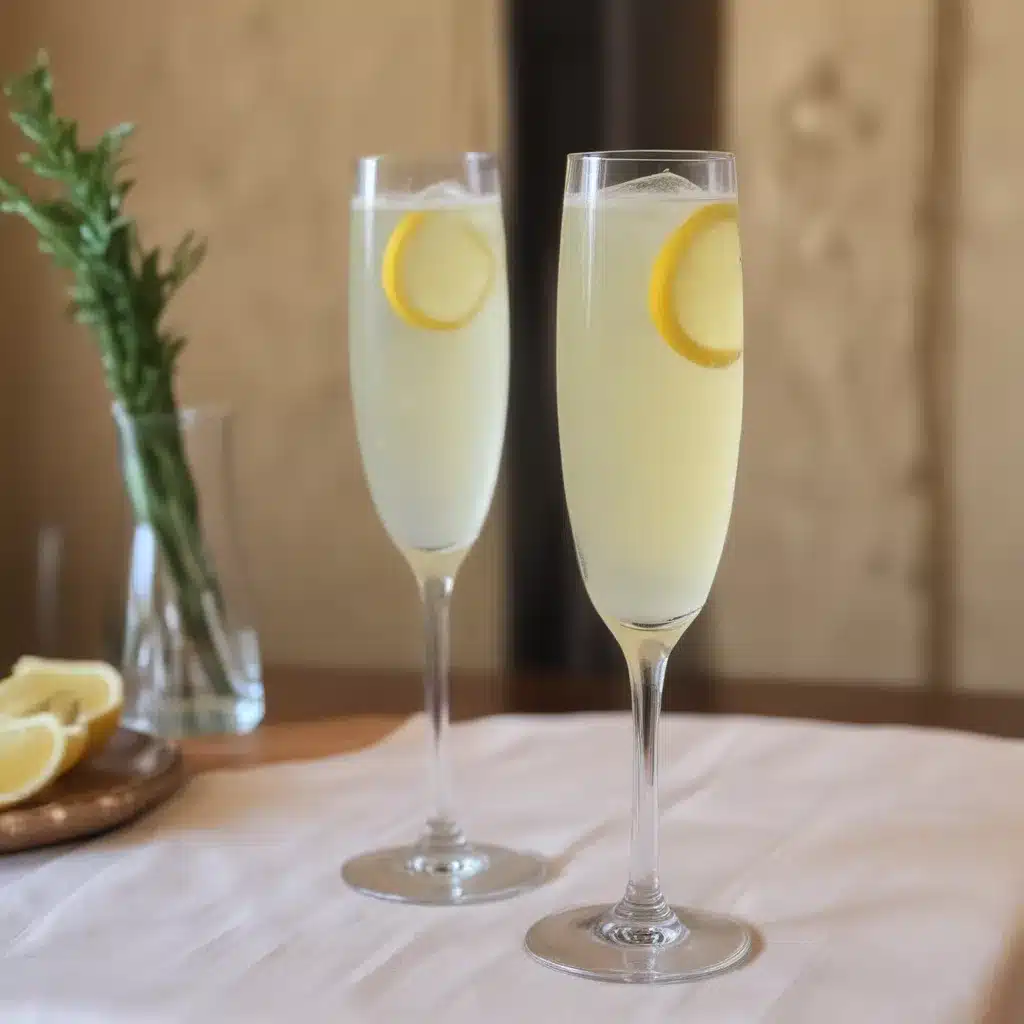 Celebrating the Art of the French 75 with a Local Flair