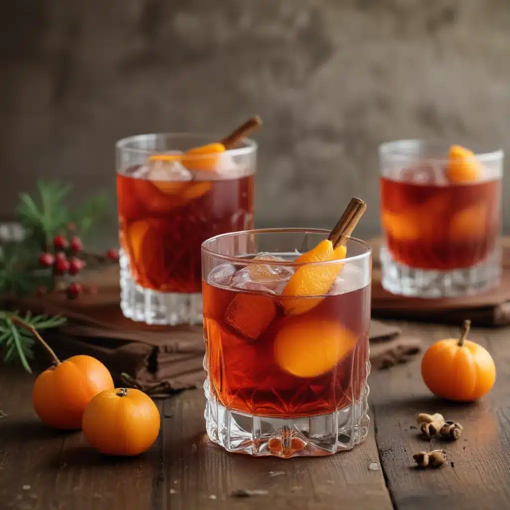 Celebrating the Art of the Old Fashioned with a Seasonal Twist