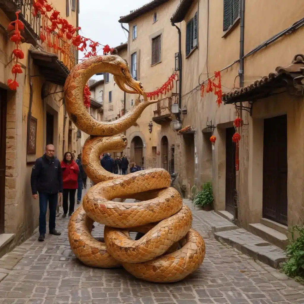 Celebrating the Year of the Snake with Chinese New Year in Tuscany