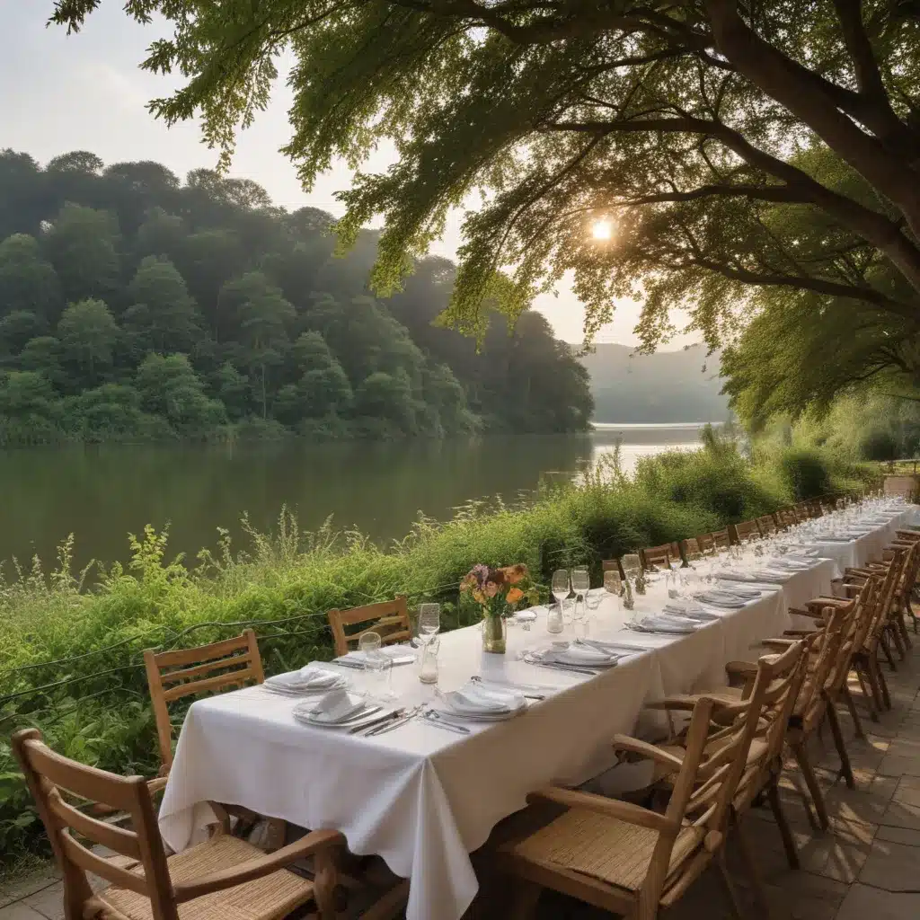 Riverside Retreats: Indulging in the Tranquility and Serenity of Alfresco Dining Experiences