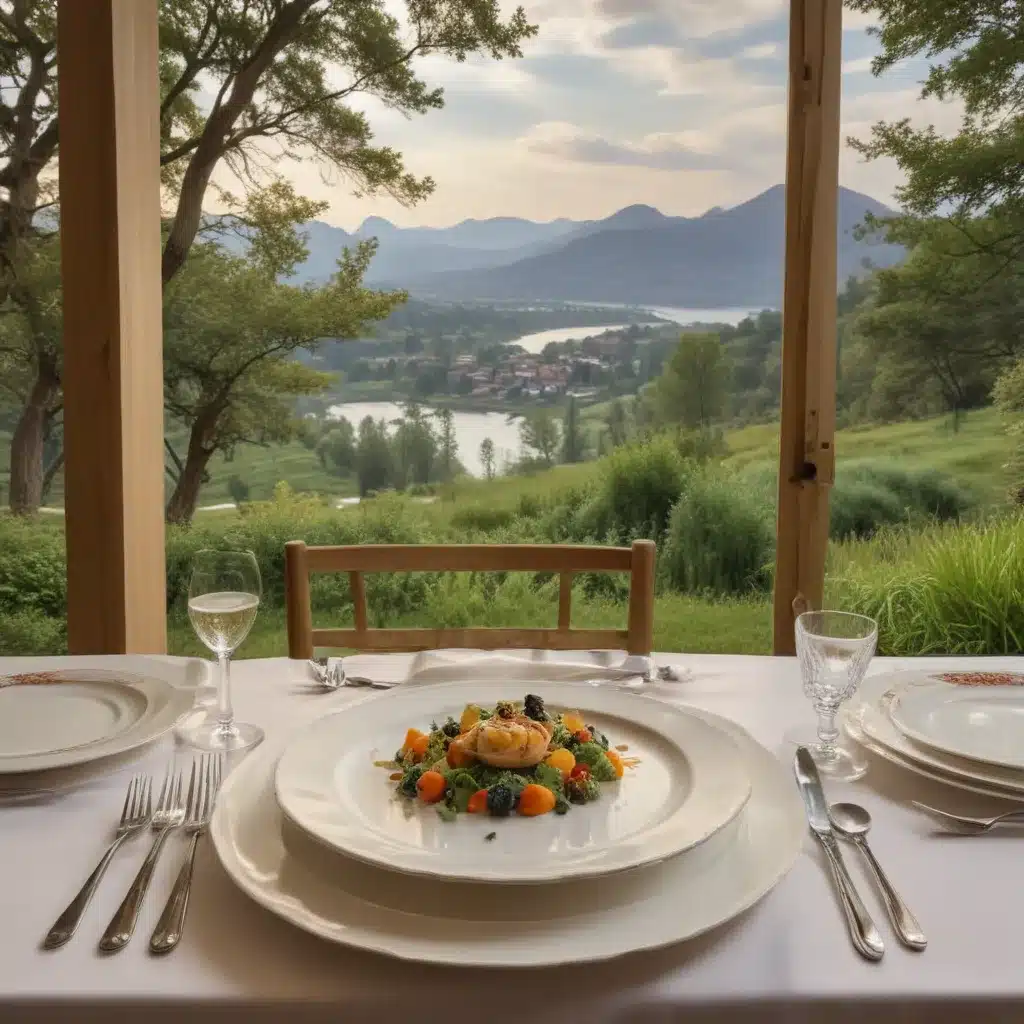 Scenic Backdrops, Exquisite Plates: Dining as a Culinary Art Form
