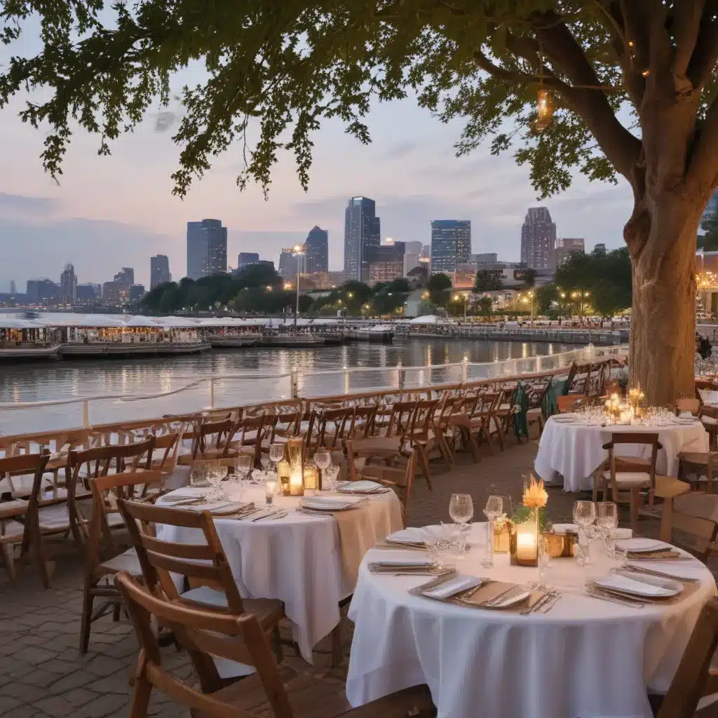 Waterfront Wonderland: Discovering the Enchantment of Riverside Dining Events and Celebrations